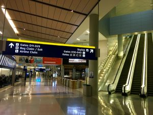 Istanbul Airport fast track lane at passport control